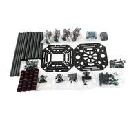 Ujjdwiurgh Cadre à Empattement 450 Frame Support de Cadre à 4 Essieux Moteur 2212/2216 pour Drone Quadricoptère RC