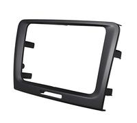Ujjdwiurgh Cadre de façade pour autoradio DVD 2 DIN Noir 220 x 130 x 210 mm
