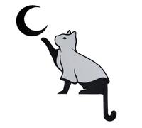 Ujjdwiurgh Cadre de porte en métal avec chat mignon - Cadre de porte pour chat - Décoration d'angle - Décoration de porte - Panneau A