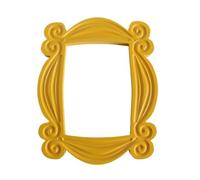 Ujjdwiurgh Cadre photo en bois jaune série Friends fait à la main Monica cadre de porte de collection collection décoration maison collection cosplay cadeau