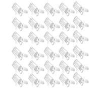 Ujjdwiurgh Cages à Reine des Abeilles Cages à Abeilles Attrape-Apiculture Équipement pour Abeilles en Plastique Blanc Cage D'Apiculture de Sécurité Fournitures pour L'Apiculture