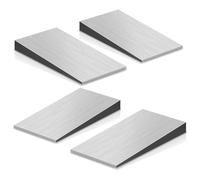 Ujjdwiurgh Cale à Bride en Acier, Lot de 4 Rondelles Biseautées de 4 X 2 Pouces pour Tour et Équipement de Soudage