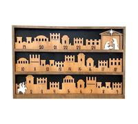 Ujjdwiurgh Calendrier de la Nativité, Calendrier des Fêtes de Noël, Compte à Rebours des Fêtes Religieuses, Décoration de Fêtes Chrétiennes pour S