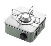 Ujjdwiurgh Camping en Plein Air Cuisinière à Gaz Brûleur de Voyages Forts Gril Fournitures de Voyage Super Légères Ustensiles de Cuisine-Vert Facile à Utiliser