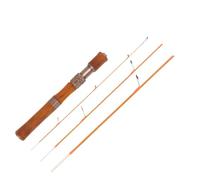 Ujjdwiurgh Canne de Coulée en Fibre de Leurre Pôle Appât 1.5-9G Ligne Manche en Bois Canne à Pêche à la Truite Canne à Pêche