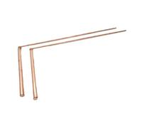 Ujjdwiurgh Cannes de Plongée en Cuivre-Tiges de Plongée 2 Pièces avec -Détection de, de L'Eau, de la Chasse Aux Fantômes et plus Encore.