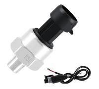 Ujjdwiurgh Capteur de Transducteur de Pression de 150 PSI avec Faisceau de Connecteurs, Transmetteur de Pression en Acier Inoxydable à Filetage NPT 1/8 Po pour L'