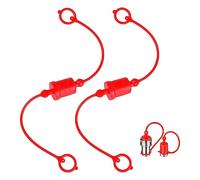 Ujjdwiurgh Capuchon anti-poussière mâle et femelle pour coupleur hydraulique rapide compatible avec coupleur hydraulique à déconnexion rapide ISO-B 1/2