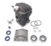 Ujjdwiurgh Carburateur de moteur à piston cylindrique de 42,5 mm pour pièces de tronçonneuse 025 MS250 023 MS230 MS 230 250