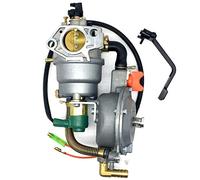 Ujjdwiurgh Carburateur Double GéNéRateur de Carburant pour GX390 GX340 Gaz Petits Moteurs 188F 5KW-8KW LPG NG Essence Moto Carburateur