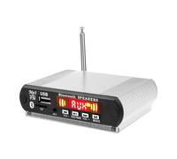 Ujjdwiurgh Carte Décodeur Lecteur MP3 Bluetooth avec Radio FM, USB, TF, Audio sans et Appel Mains, Télécommande B