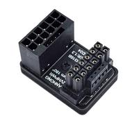 Ujjdwiurgh Carte Graphique PCIe5.0 Adaptateur ATX3.0 Adaptateur PSU 12VHPWR Connecteur de Direction GPU 16 Broches 600 W Câblage Artefact PH316B