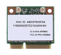 Ujjdwiurgh Carte RéSeau sans Atheros AR5B95 AR9285 2.4G 150Mbps PCI-E Carte RéSeau IntéGréE Demi-Hauteur pour X230 G460
