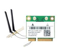 Ujjdwiurgh Carte RTL8852BE WIFI6 + Antennes avec AX1800M WiFi Bluetooth5.2 2,4 GHz/5 GHz Carte WiFi 802.11ax pour Win10/Win11