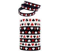 Ujjdwiurgh Cartes de Poker Silicone Bracelet Poignet Poker Bracelet Las Vegas Casino Poker Thème Anniversaire Décoration Cadeau