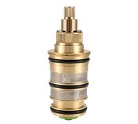 Ujjdwiurgh Cartouche Thermostatique de Remplacement en Laiton, Kit de Réparation de Barre de Valve de Mélangeur de Douche, Noyau de Valve Thermostatique Intelligent