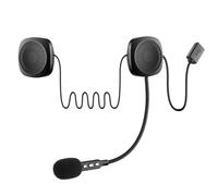 Ujjdwiurgh Casque Bluetooth pour Moto Casque Bluetooth Étanche Répond Automatiquement Aux Appels Super Longue Veille Universelle