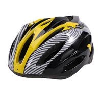 Ujjdwiurgh Casque de VéLo de VéLo Protection RéGlable Amarillo