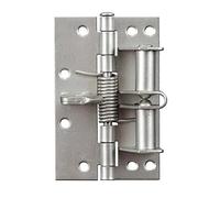 Ujjdwiurgh CharnièRes de Ferme-Porte Automatiques pour Armoire Armoire CharnièRes à Ressort DéTachables Multifonctions Positionnement Du Ferme-Porte,Argent