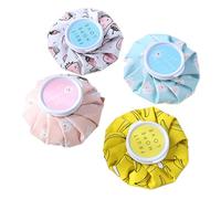 Ujjdwiurgh Chaud et Froid, Bouillotte Compresse Chaude, Refroidissement Physique par Infusion D'Eau, Sac de Glace 4 Pièces