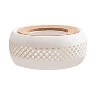 Ujjdwiurgh Chauffe-ThéIèRe en CéRamique, Chauffe-ThéIèRe avec Coussin en LièGe, Parfait pour Les ThéIèRes en Verre et la ThéIèRe en CéRamique