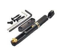 Ujjdwiurgh Chevalet de Guitare Électrique Sans Tête avec Clé pour Guitare Électrique Sans Tête Noir