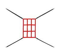 Ujjdwiurgh Cible de Zone de Frappe pour Filet de Baseball Fit for 7X7 Net Vendu Uniquement Zone de Frappe Centrale