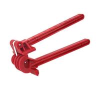 Ujjdwiurgh Cintreuse combinée 4 en 1 180 degrés pour cuivre/aluminium, fer fin, tubes en acier inoxydable, rouge
