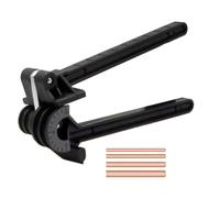 Ujjdwiurgh Cintreuse de Tubes Combinée 4 en 1 5/6/8/10 mm, Outil de Cintrage de Tubes, Pince à Courber les Conduites de Frein et de Carburant