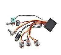 Ujjdwiurgh Circuit de PréAmpli D'éGaliseur D'éGaliseur Actif et Passif à 3 Bandes pour Le Ramassage des Basses