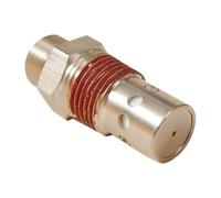 Ujjdwiurgh Clapet Anti-Retour pour Compresseur D'Air CAC-437-2, Raccords en Laiton 1/2 NPT et 1/2 CFPC, Remplacement de la Vanne, 0,75 X 0,75 X 2,13 Pouces