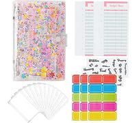 Ujjdwiurgh Classeur budgétaire pour enveloppes de trésorerie pour planification budgétaire avec enveloppes de trésorerie