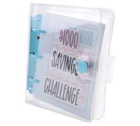 Ujjdwiurgh Classeur de défi 1000 économies, carnet de défis d'épargne avec enveloppes, enveloppe