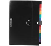 Ujjdwiurgh Classeur extensible format lettre 7 poches accordéon organiseur de documents A4 en plastique