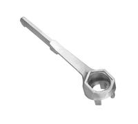 Ujjdwiurgh Clé à bouchon, clé à tambour en aluminium, outil d'ouverture pour barils de 25, 15, 20, 30, 50, 55 gallons, s'adapte aux bouchons de bonde de 6 et 1,9 cm