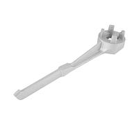 Ujjdwiurgh Clé à bouchon de tambour en aluminium pour ouvrir des tambours de 25,4 cm, 50,7 cm, 55 gallons, convient pour couvercles de 5,1 cm et 1,9 cm