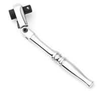 Ujjdwiurgh Clé à Cliquet 1/4, Mini-Cliquet 2 en 1 - Cliquet à Douille et Embout, 72 Dents Réversibles, Cliquet 1/4 Coudé