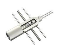 Ujjdwiurgh Clé à Lentilles Spanner Wrench pour ZFG-KK, Outil de Démontage Réglable de 3 à 73 mm pour la Réparation de Lentilles