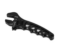 Ujjdwiurgh Clé à molette réglable en aluminium 3 4 6 8 10 12 Accessoires de tuyau Clé en aluminium Outil de raccord de tuyau Clé à molette Noir