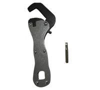 Ujjdwiurgh Clé à molette robuste et compacte pour écrous et boulons de 5/16 à 3/4" Accessoires Clé à poignée courte