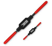 Ujjdwiurgh Clé à taraud réglable - Poignée de robinet à cliquet - Pour alésoir de robinet - Outil de taraudage (1/4"-3/4", 1/16"-1/4"), facile à utiliser