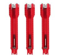 Ujjdwiurgh Clé d'évier multifonctionnelle pour robinet de tuyau d'eau, salle de bain, cuisine, installation de plomberie, clé à eau chaude, outil de réparation