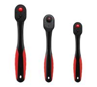 Ujjdwiurgh Clé réversible à cliquet à dégagement rapide 72 dents 6,35 mm, 9,5 mm, 1,27 cm, outil de bricolage à la maison