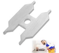 Ujjdwiurgh Clé Universelle pour Filtre, pour Clé de de Salle de Bain, Outil Polyvalent pour Couvercle de Cartouche.