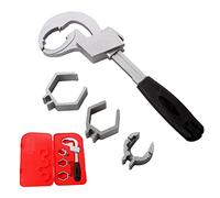 Ujjdwiurgh Clé universelle réglable à double extrémité pour réparation de tuyaux d'eau et accessoires de maison