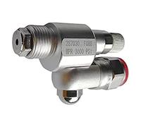 Ujjdwiurgh Clean-Ot 287030 Vanne d'arrêt pour peinture sans air avec joint adaptateur sans air