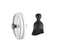 Ujjdwiurgh Clip de nettoyage étanche pour disques vinyles avec poignée - Pince de nettoyage pour disques vinyles LP - Blanc