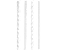 Ujjdwiurgh Clip de protection en silicone transparent pour bagues lâches, 4 tailles