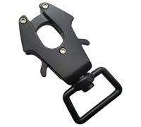 Ujjdwiurgh Clip grenouille, boucle de laisse robuste à libération rapide et verrouillage pour attacher les colliers d'animaux de compagnie, accessoires de câble d'extérieur