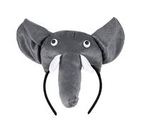 Ujjdwiurgh Coiffe d'Arceau de cheveux de la d'elephant de 3D pour enfants pour Halloween